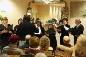 'Illuminations', the women’s component of Gothic Voices directed by O’Scannell, presenting works by Hildegard von Bingen