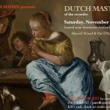 Dutch Masters of the Recorder Concert in Ashland