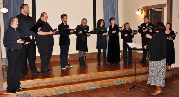 Gothic Voice Medieval Choir at rehearsal